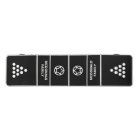 Personalised Black Beer Pong Table