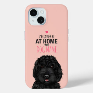 Personalised Black Cockapoo  iPhone 15 Case