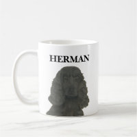 Personalised Black Cocker Spaniel