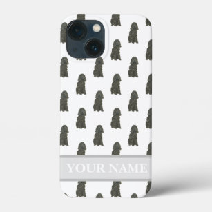 Personalised Black Cocker Spaniel Dog iPhone 13 Mini Case