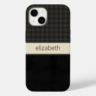 Personalised Black Dots Phone Case