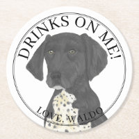 Personalised Black German Shorthaired Pointer