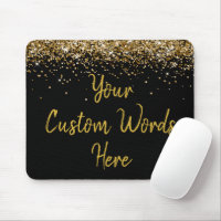 Personalised Black Gold Boss Birthday Gift for her