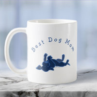 Personalised Black Lab Lounging Simple White