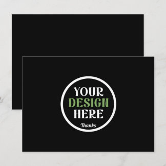 Personalised Black Logo QR Code Business Branding Announcement