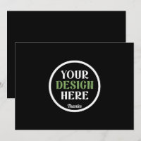 Personalised Black Logo QR Code Business Branding