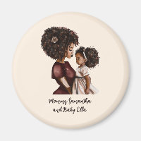 Personalised Black Mum and Daughter (3)