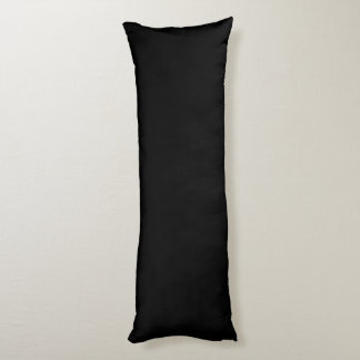 Personalised black Name Body Pillow