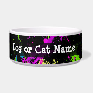 Personalised Black/Neon Splatter