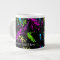 Personalised Black/Neon Splatter