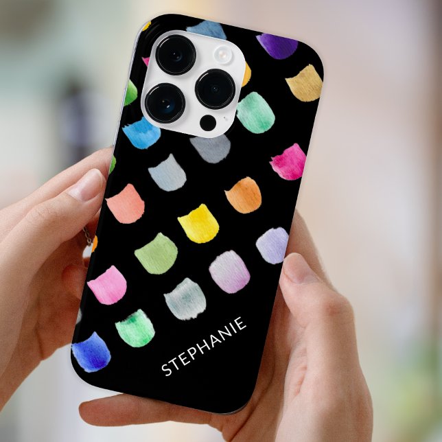 Personalised Black Pattern Case-Mate iPhone Case (Creator Uploaded)