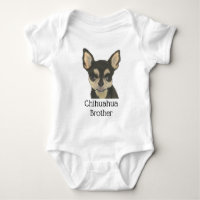 Personalised Black Tan Chihuahua Dog
