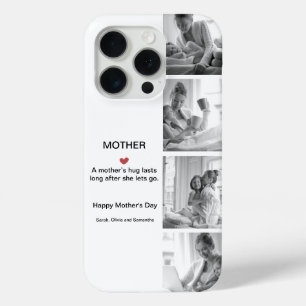 Personalised Black & White Photo Collage    iPhone 15 Pro Case