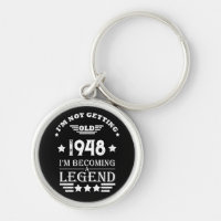 Personalised black white vintage 75th birthday 