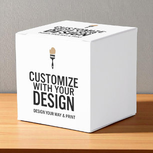 Personalised Blank Company Branded Custom  Favour Box