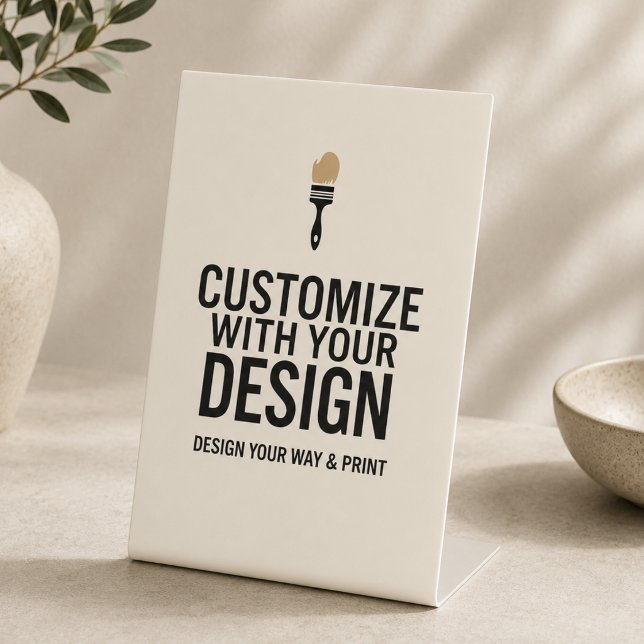 Personalised Blank Display Sign  (Creator Uploaded)