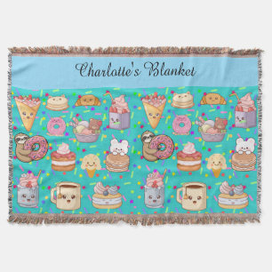 Personalised Blanket - Cute Kawaii