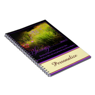 Personalised Blessings Notebook