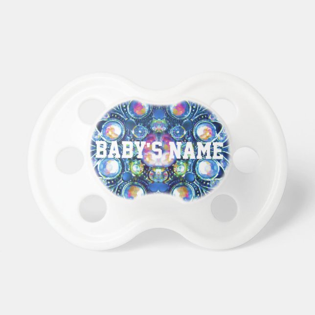 Personalised bling rhinstone dummy (Front)