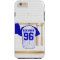 Personalised Blue and White Baseball Jersey