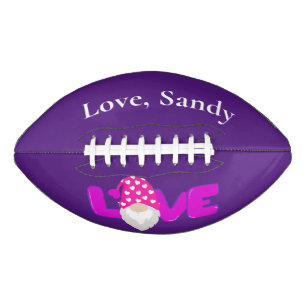 Personalised. Blue and Yellow Gnome Football