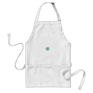 Personalised Blue Floral Apron Gift