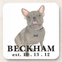 Personalised Blue Grey Frenchie French Bulldog
