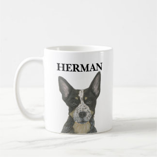 Personalised Blue Heeler Cattledog Coffee Mug