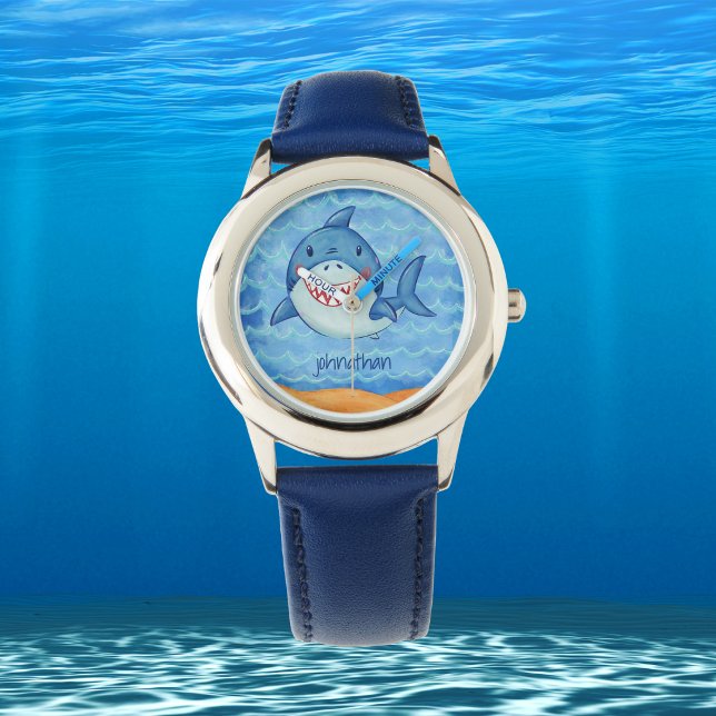 Personalised Blue Shark / Under the Sea Ocean  Watch (Creator Uploaded)