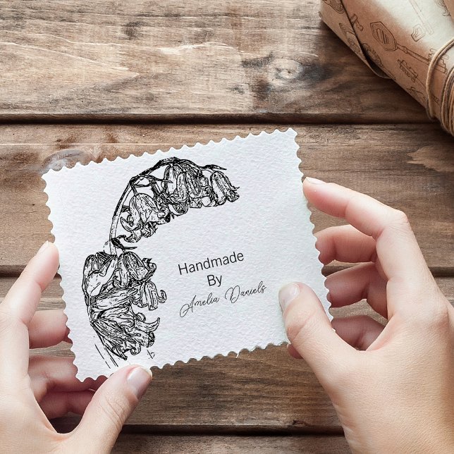 Personalised Bluebell Handmade by    Rubber Stamp (Creator Uploaded)