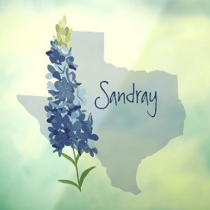 Personalised Bluebonnet Texas