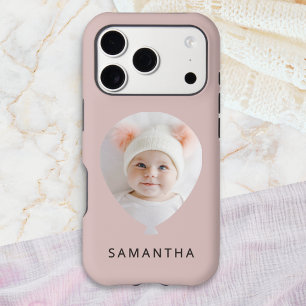 Personalised Blush Pink Photo Balloon