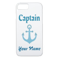Personalised Boat Captain Anchor