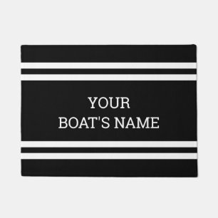 Personalised Boat Name Dock Mat