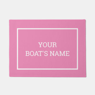 Personalised Boat Name Dock Mat