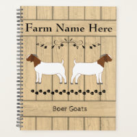 Personalised Boer Goat Farm Planner