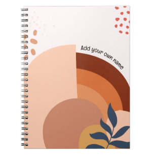 PERSONALISED Boho Chic Notebook