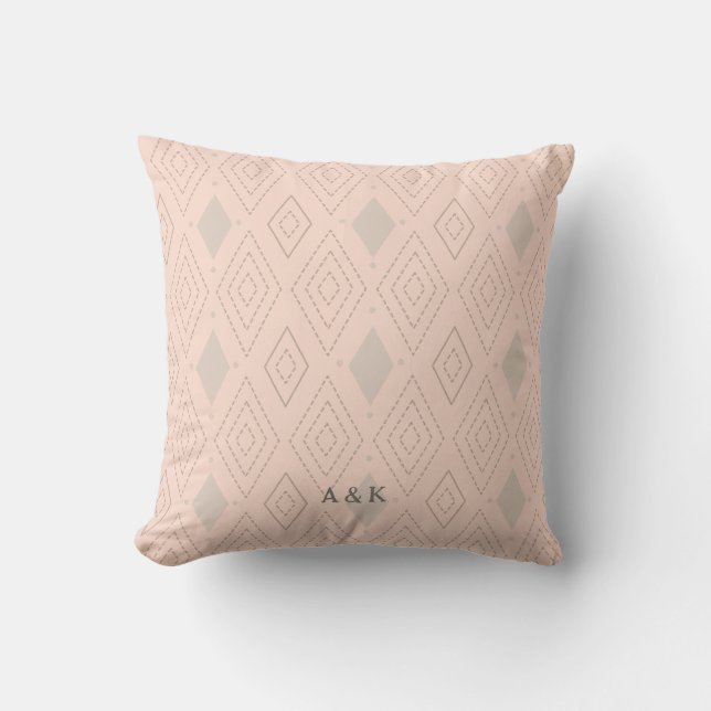 Personalised Boho Cushion (Front)