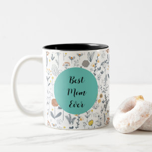 Personalised Boho floral Mother's day Mug