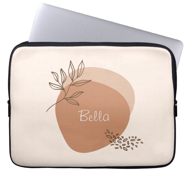 Personalised boho laptop sleeve (Front)
