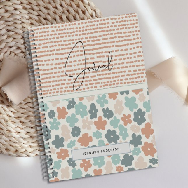 Personalised Boho Pastel Floral Fun Journal  (Creator Uploaded)