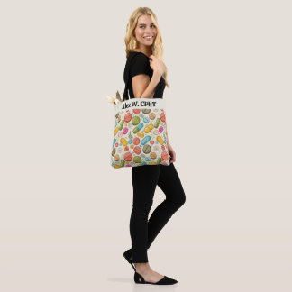 Personalised Boho Pharmacy CPhT Tote Bag