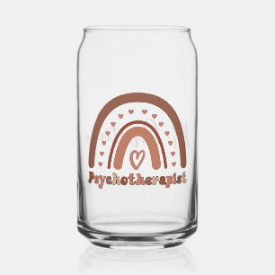 Personalised Boho Rainbow Psychotherapist Can Glass
