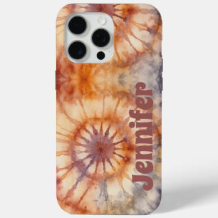 Personalised Boho Tie Dye iPhone / iPad case