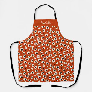 Personalised Bold Leopard Print Apron