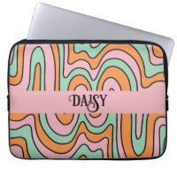 Personalised Bold Retro Abstract Wavy Lines