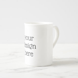 Personalised  bone china mug
