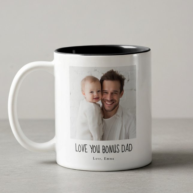 Personalised Bonus Dad Photo Mug – Custom Step Dad (Creator Uploaded)
