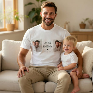 Personalised Bonus Dad Photo T-Shirt