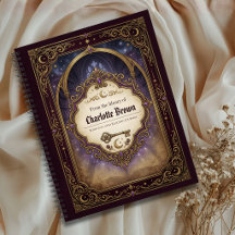 Personalised Book Log Fantasy Reading Journal